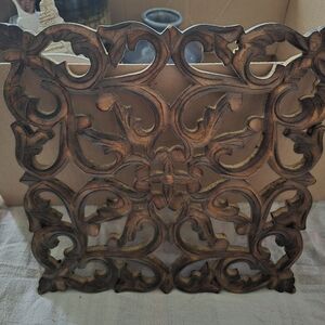 Decorative Wooden Wall Hanging, Good Condition